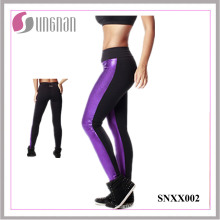 Automne 2015 Pantalon de remise en forme des femmes des deux côtés couture leggings